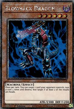 Rückstoß-Drache (V.1) RA03-138 Platinum Secret Rare Excellent Deutsch 1. Auflage