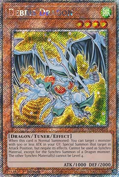 Trümmerdrache (V.1) RA03-214 Platinum Secret Rare Near Mint Deutsch 1. Auflage