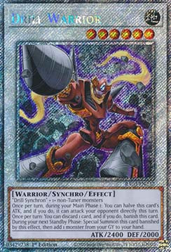 Bohrkrieger RA03-DE232 Platinum Secret Rare Near Mint Deutsch 1. Auflage