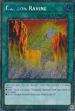 Drachenschlucht (V.1) RA03-248 Platinum Secret Rare Near Mint Deutsch 1. Auflage
