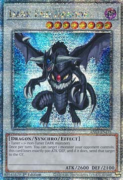 Dark End Dragon (V.2) RA03-216 Quarter Century Secret Rare Near Mint Englisch 1. Auflage