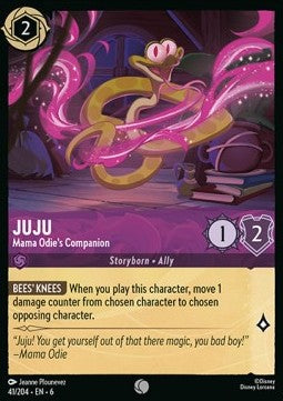 Juju - Mama Odie's Companion 6AZS-41 Common Excellent Englisch Foil