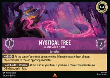 Mystical Tree - Mama Odie's Home 6AZS-69 Rare Excellent Englisch Foil