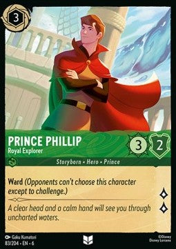 Prinz Phillip - Königlicher Entdecker 6AZS-83 Uncommon Near Mint Deutsch Foil