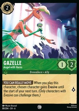 Gazelle - Engel mit Hörnern 6AZS-88 Common Near Mint Deutsch Foil