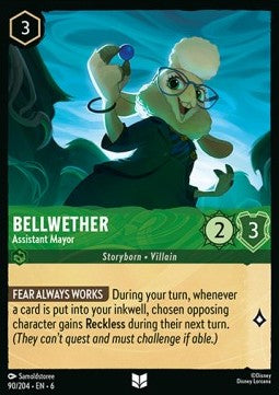 Bellwether - Stellvertretende Bürgermeisterin 6AZS-90 Uncommon Near Mint Deutsch Foil
