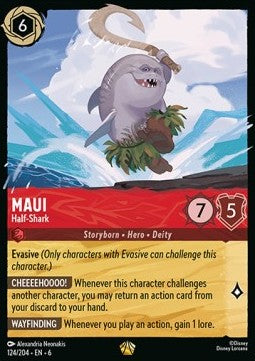 Maui - Halb-Hai 6AZS-124 Legendary Good Deutsch Foil