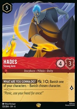Hades - Starker Arm 6AZS-125 Legendary Near Mint Deutsch