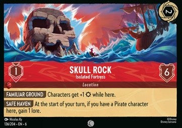 Skull Rock - Isolated Fortress 6AZS-136 Common Excellent Englisch Foil