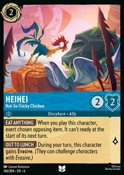 Heihei - Not-So-Tricky Chicken 6AZS-146 Uncommon Excellent Englisch Foil
