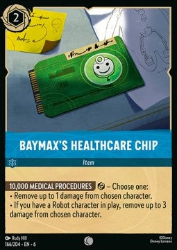 Baymax's Healthcare Chip 6AZS-166 Common Excellent Englisch Foil
