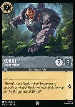 Kohut - Vertrauter Marinesoldat 6AZS-178 Common Near Mint Deutsch Foil