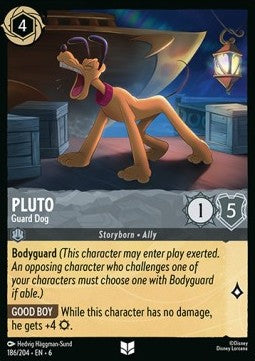Pluto - Wachhund 6AZS-186 Uncommon Near Mint Deutsch