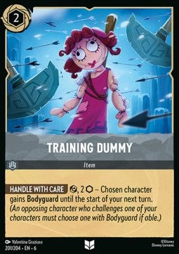 Training Dummy 6AZS-201 Uncommon Excellent Englisch Foil
