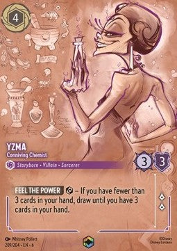 Yzma - Conniving Chemist 6AZS-209 Enchanted Excellent Englisch Foil