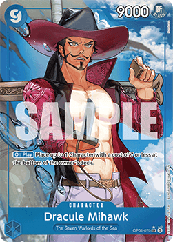 Dracule Mihawk (OP01-070) (V.2) PRB01 Alternate Art Near Mint Englisch