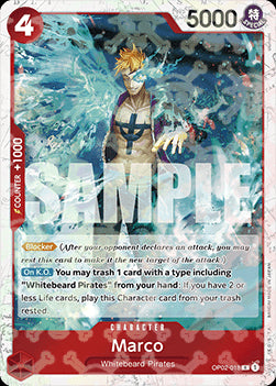 Marco (OP02-018) (V.2) PRB01 Rare Near Mint Englisch