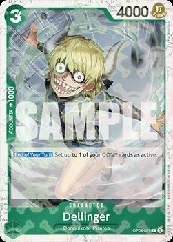 Dellinger (OP04-029) (V.2) PRB01 Common Near Mint Englisch