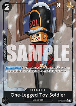 One-Legged Toy Soldier (OP05-081) (V.3) PRB01 Uncommon Near Mint Englisch