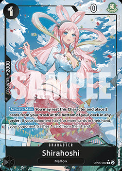 Shirahoshi (OP05-082) (V.3) PRB01 Rare Near Mint Englisch