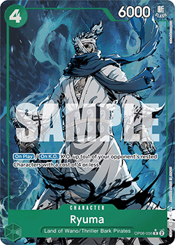 Ryuma (OP06-036) (V.4) PRB01 Alternate Art Near Mint Englisch