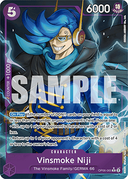 Vinsmoke Niji (OP06-065) (V.4) PRB01 Alternate Art Near Mint Englisch