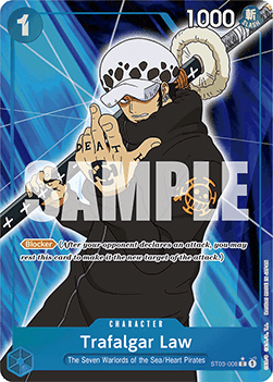 Trafalgar Law (ST03-008) (V.3) PRB01 Common Near Mint Englisch