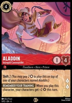 Aladdin - Unerschrockener Kommandant PR2-9 Promo Good Deutsch Foil
