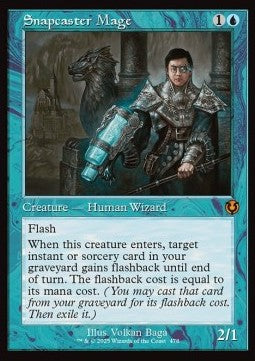 Snapcaster Mage XINR-478 Mythic Near Mint Englisch