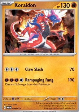 Koraidon M24-008 Promo Excellent Deutsch