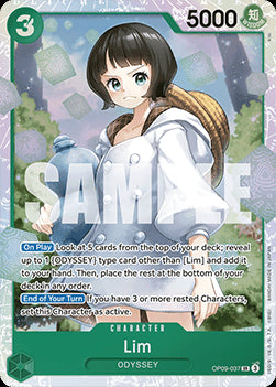 Lim (OP09-037) (V.1) OP09 Super Rare Excellent Englisch