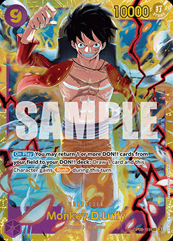 Monkey.D.Luffy (OP09-119) (V.1) OP09 Secret Rare Near Mint Englisch