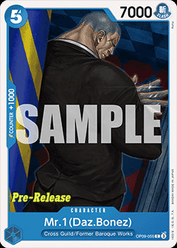 Mr.1(Daz.Bonez) (OP09-055) OP09P Common Near Mint Englisch