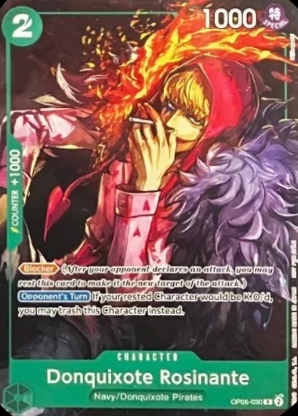 Donquixote Rosinante (OP05-030) (V.1) UP Rare Excellent Englisch