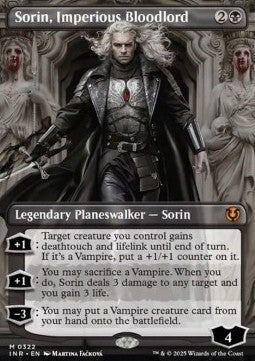 Sorin, Imperious Bloodlord XINR-322 Mythic Near Mint Englisch Foil