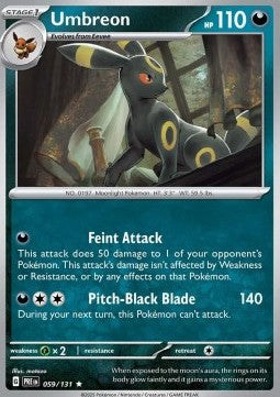 Umbreon PRE-059 Rare Excellent Englisch