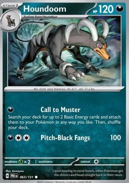 Hundemon PRE-063 Common Near Mint Deutsch Reverse Holo