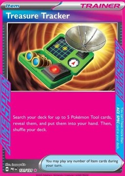 Schatz-Tracker PRE-131 ACE Rare Excellent Deutsch