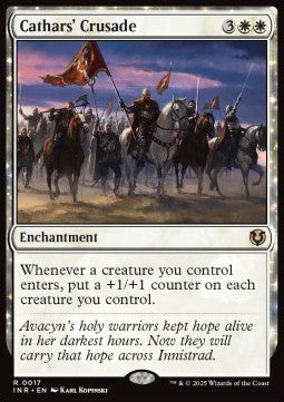 Cathars' Crusade INR-17 Rare Boosterfrisch Englisch
