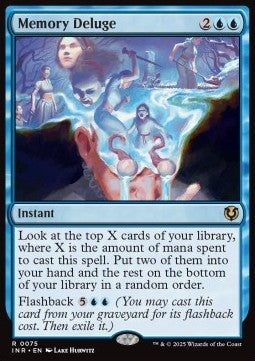 Memory Deluge INR-75 Rare Near Mint Englisch Foil