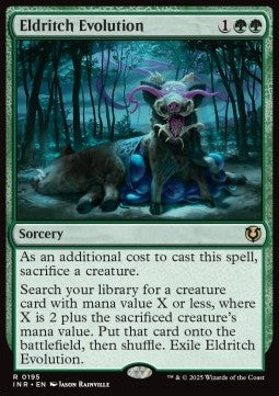 Eldritch Evolution INR-195 Rare Near Mint Englisch Foil