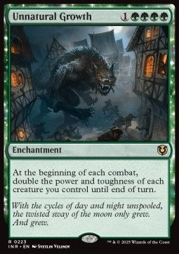Unnatural Growth INR-223 Rare Excellent Englisch