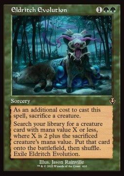 Eldritch Evolution XINR-410 Rare Near Mint Englisch Foil