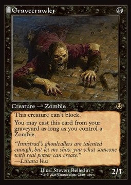 Gravecrawler XINR-380 Rare Near Mint Englisch Foil