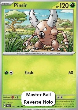 Pinsir xPRE-003 Common Near Mint Deutsch