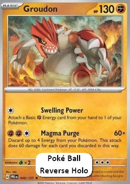 Groudon xPRE-049 Rare Good Deutsch