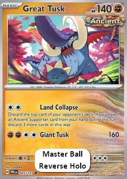 Riesenzahn xPRE-055 Uncommon Near Mint Deutsch