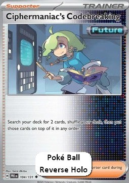 Ciphermaniac's Codebreaking xPRE-104 Uncommon Excellent Englisch