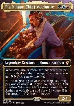 Pia Nalaar, Chief Mechanic DRC-2 Mythic Near Mint Englisch