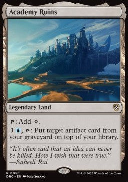 Academy Ruins DRC-58 Rare Excellent Englisch